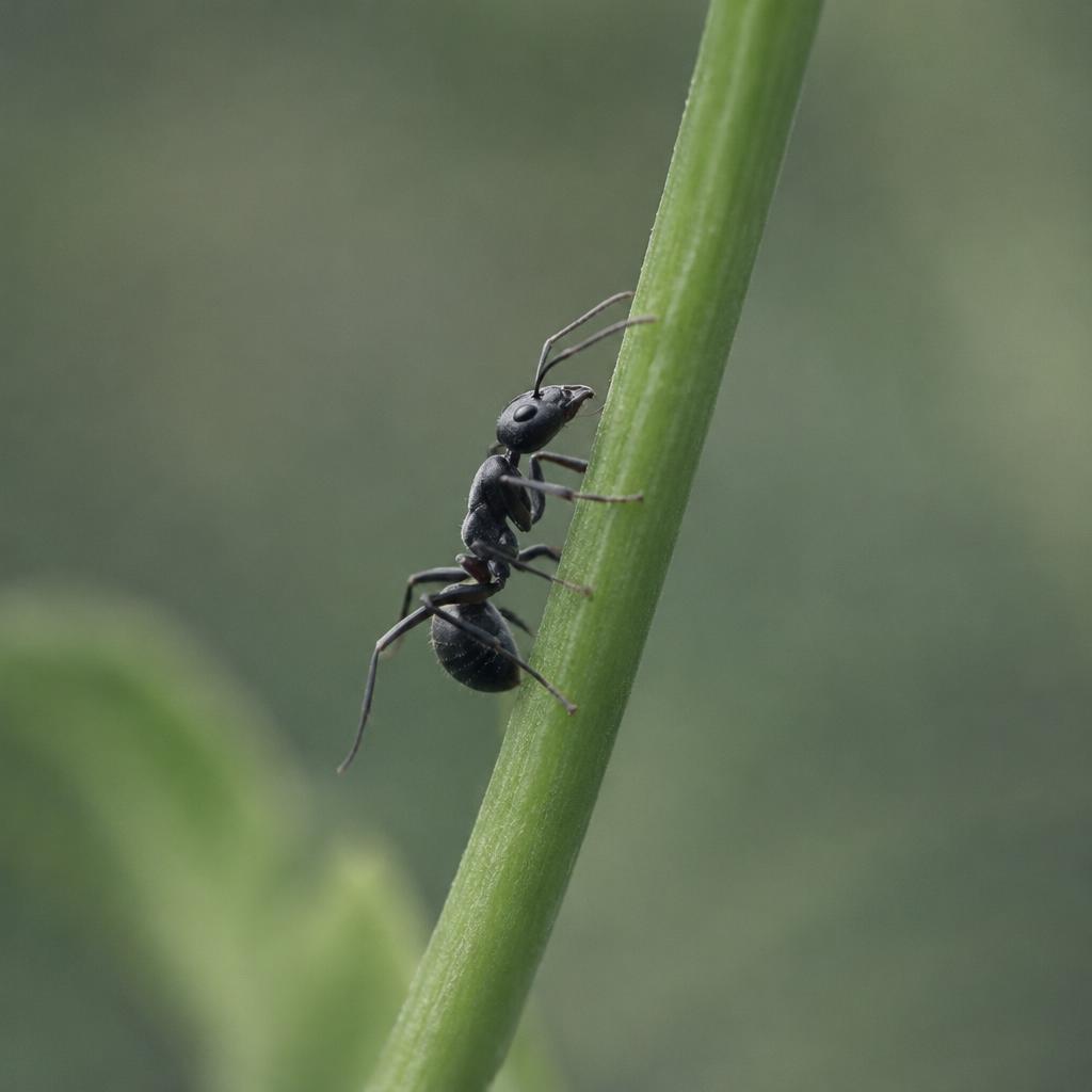 Example ant photo being analysed
